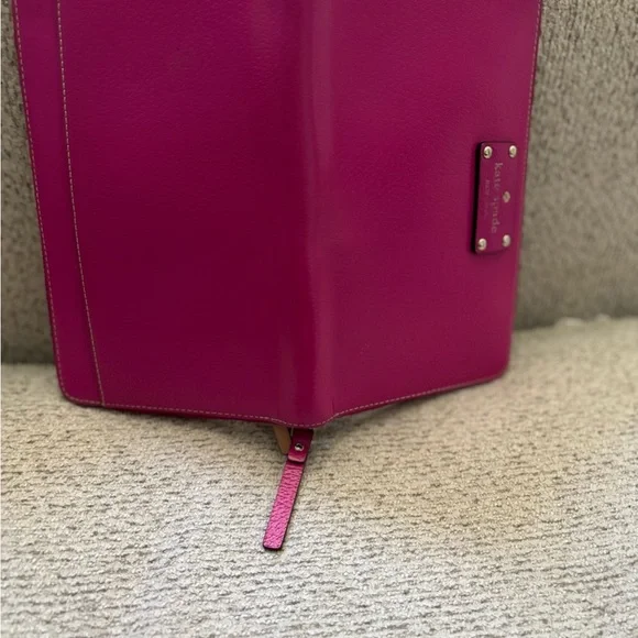 Kate Spade Fuchsia Large Zip Wallet - Picture 5 of 17